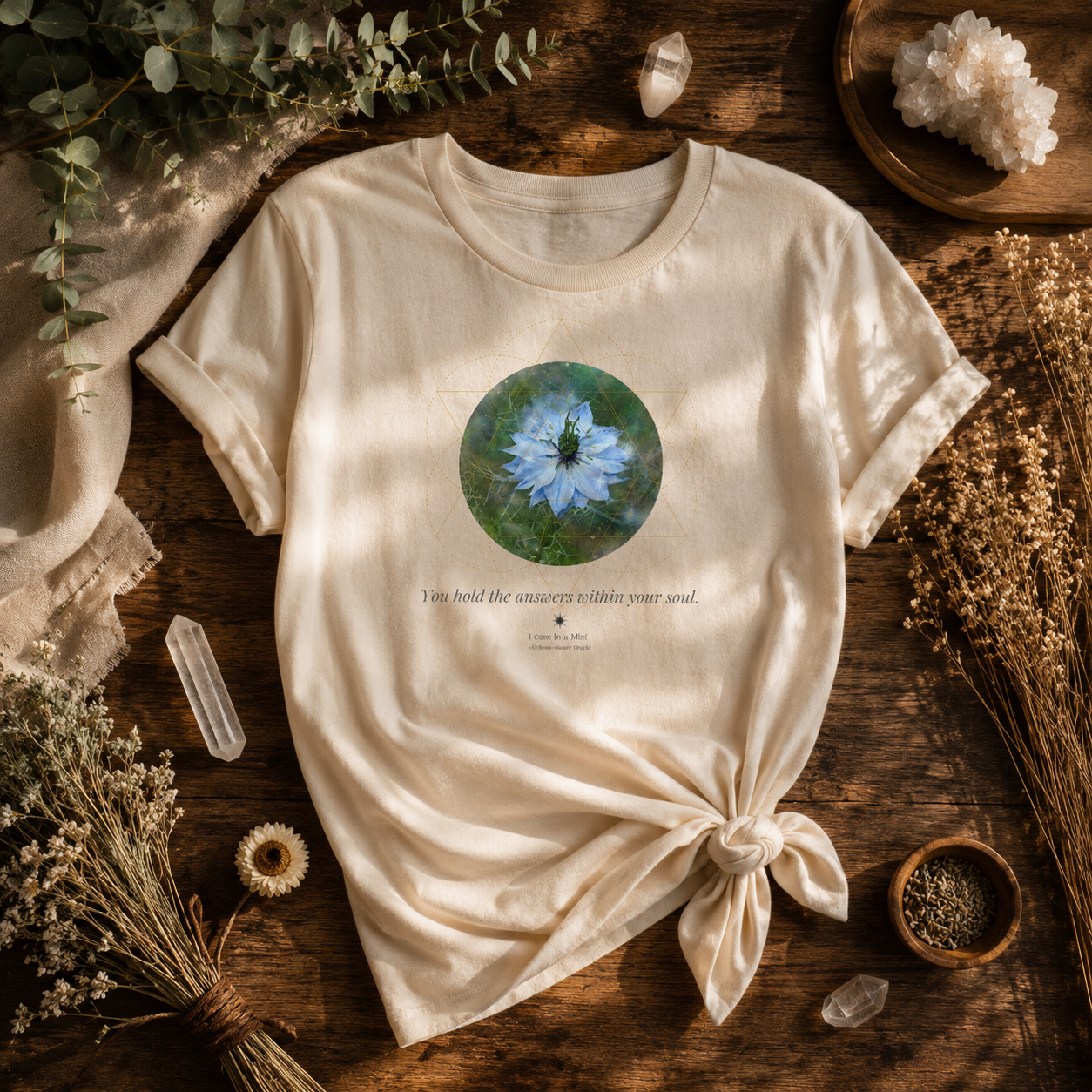 Love in a Mist (Nigella) — You hold the answers within your soul