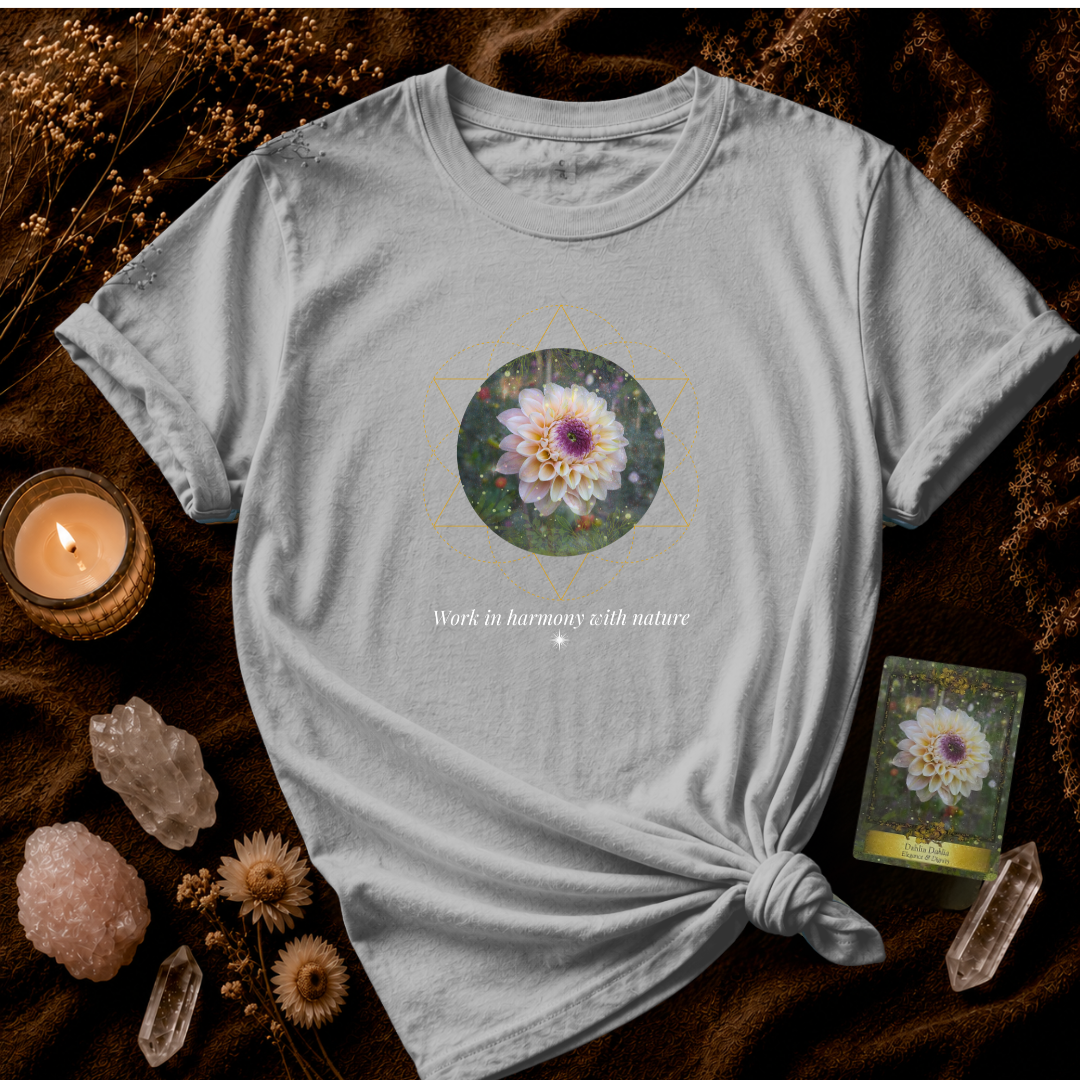 Work In Harmony With Nature: Dahlia