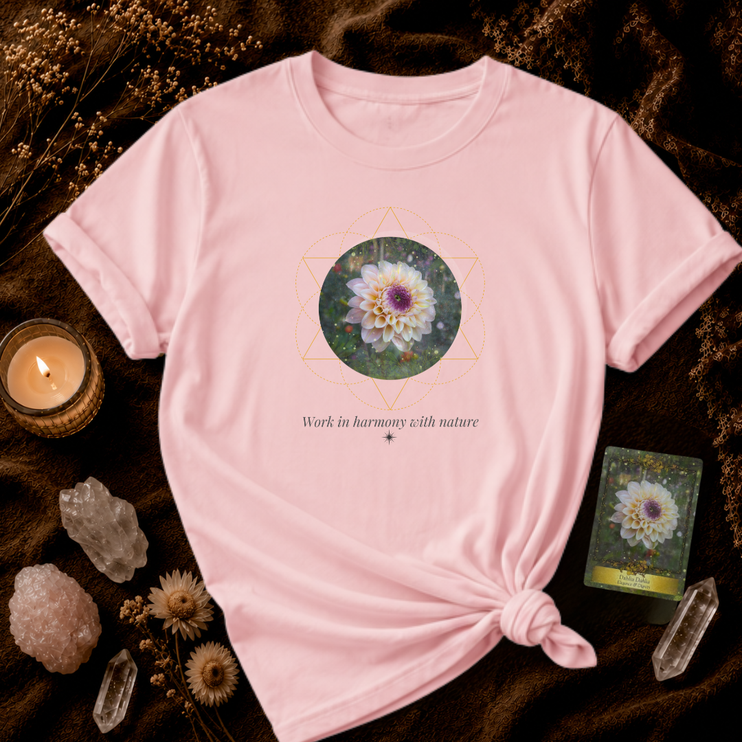 Work In Harmony With Nature: Dahlia