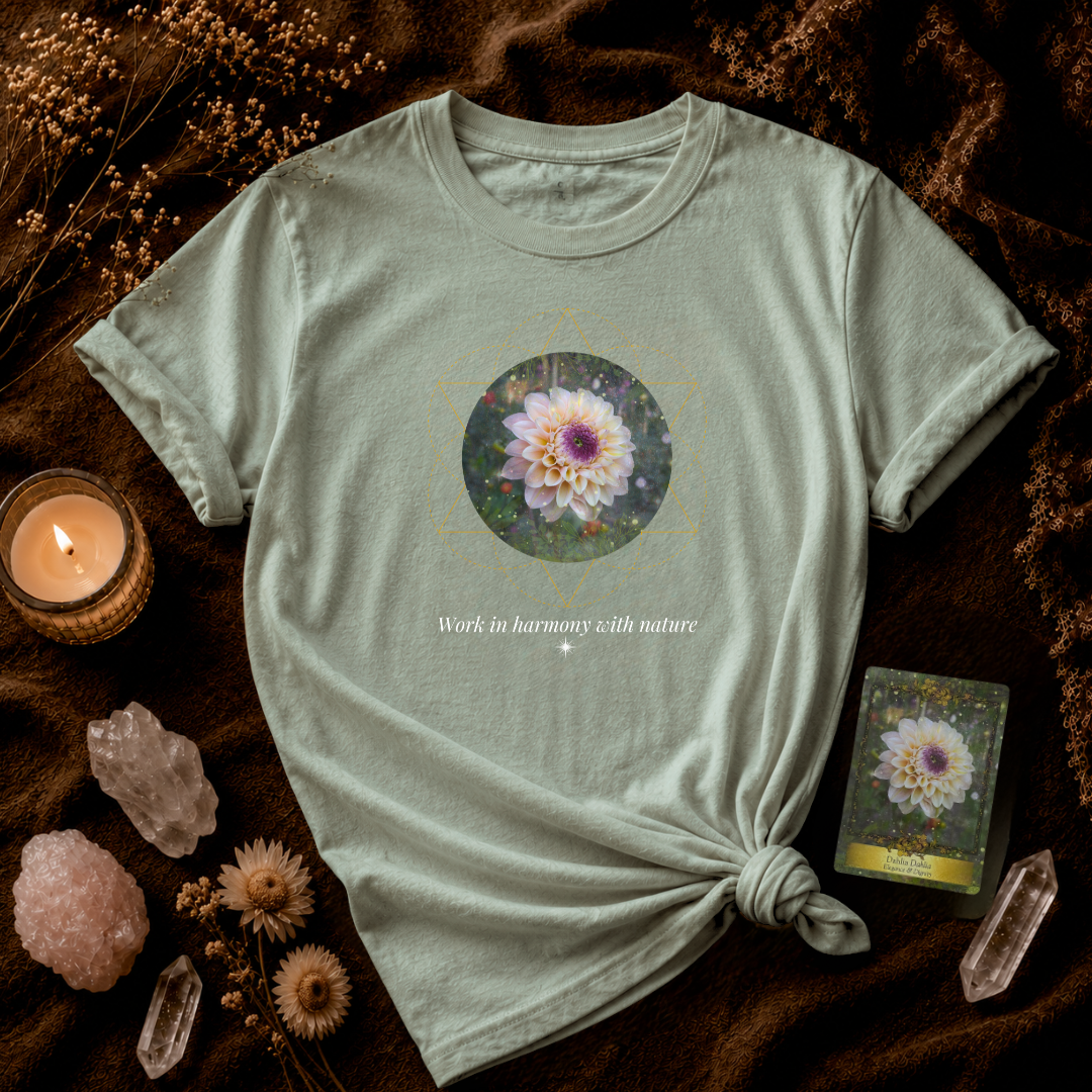Work In Harmony With Nature: Dahlia