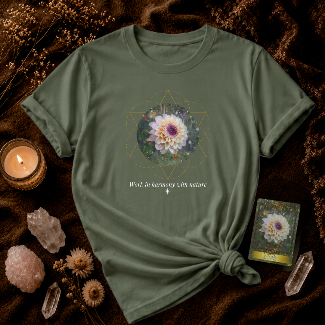 Work In Harmony With Nature: Dahlia