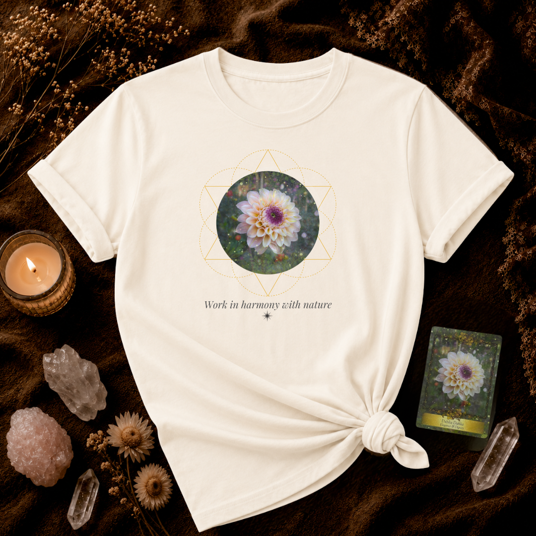 Work In Harmony With Nature: Dahlia