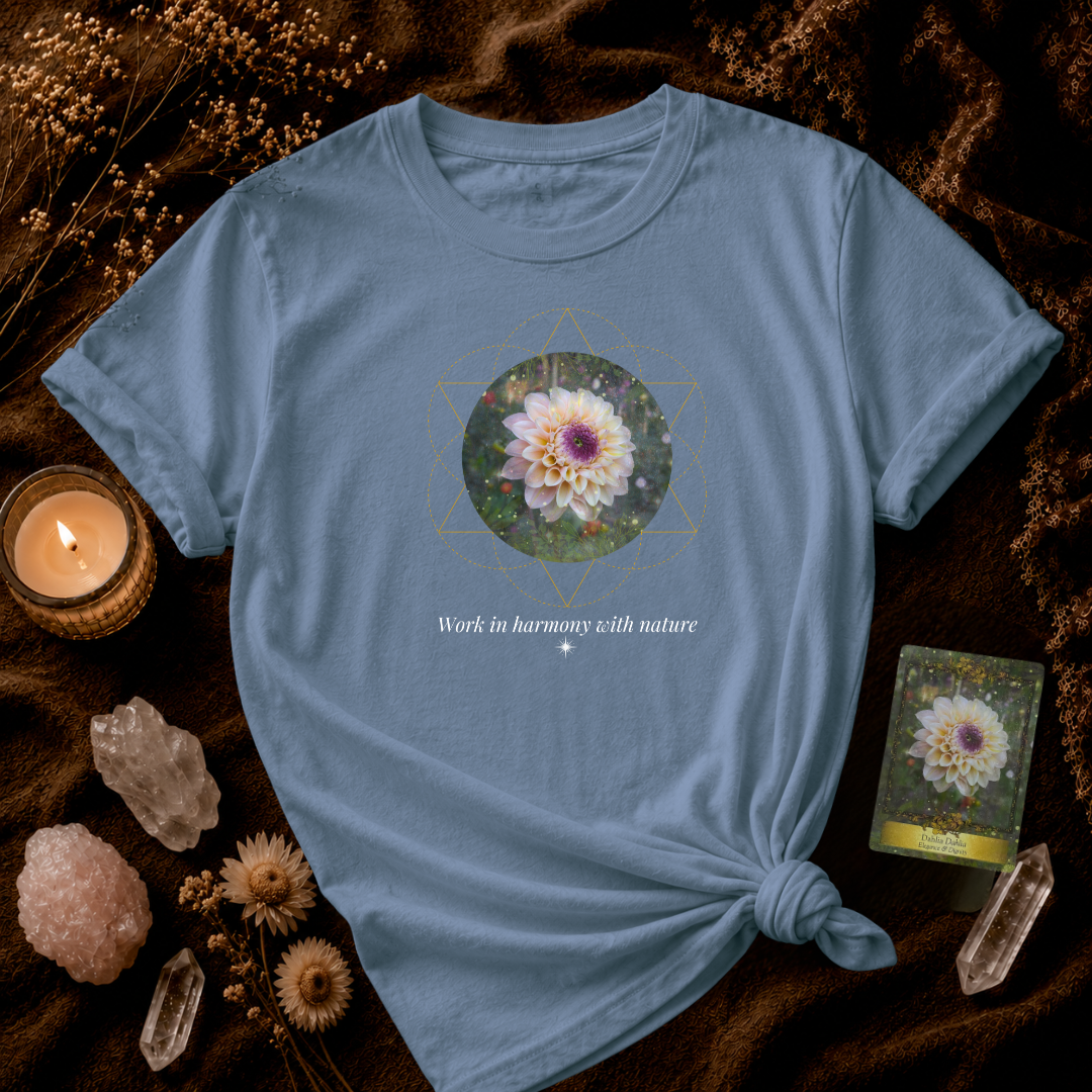 Work In Harmony With Nature: Dahlia