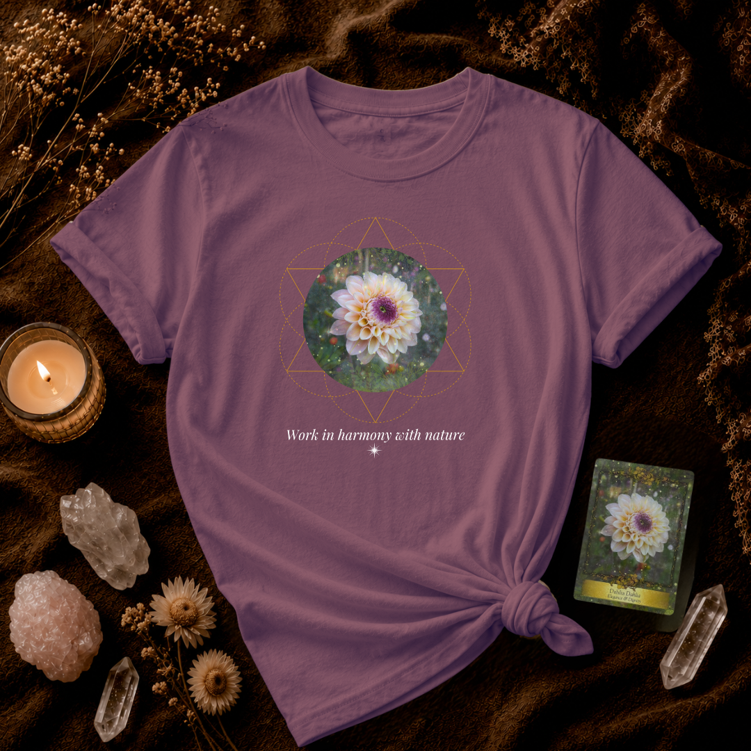 Work In Harmony With Nature: Dahlia