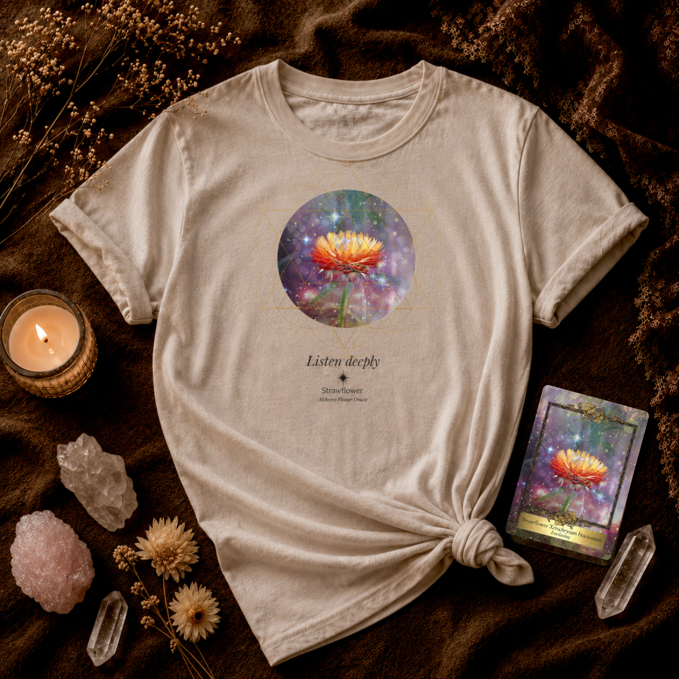 Strawflower — Listen deeply