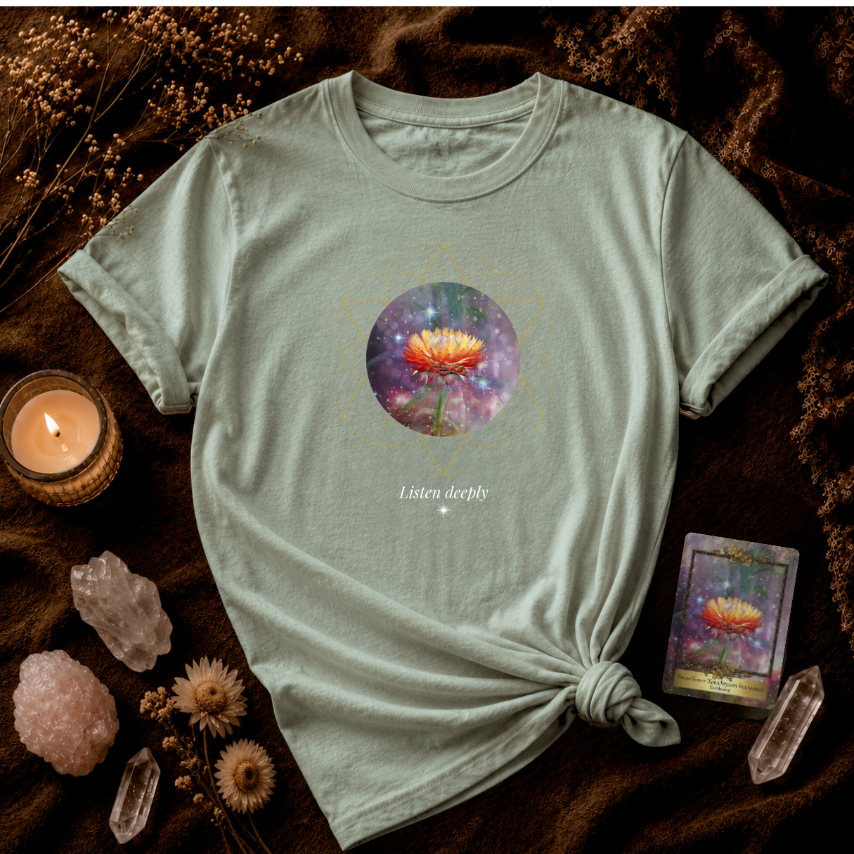 Listen Deeply: Strawflower
