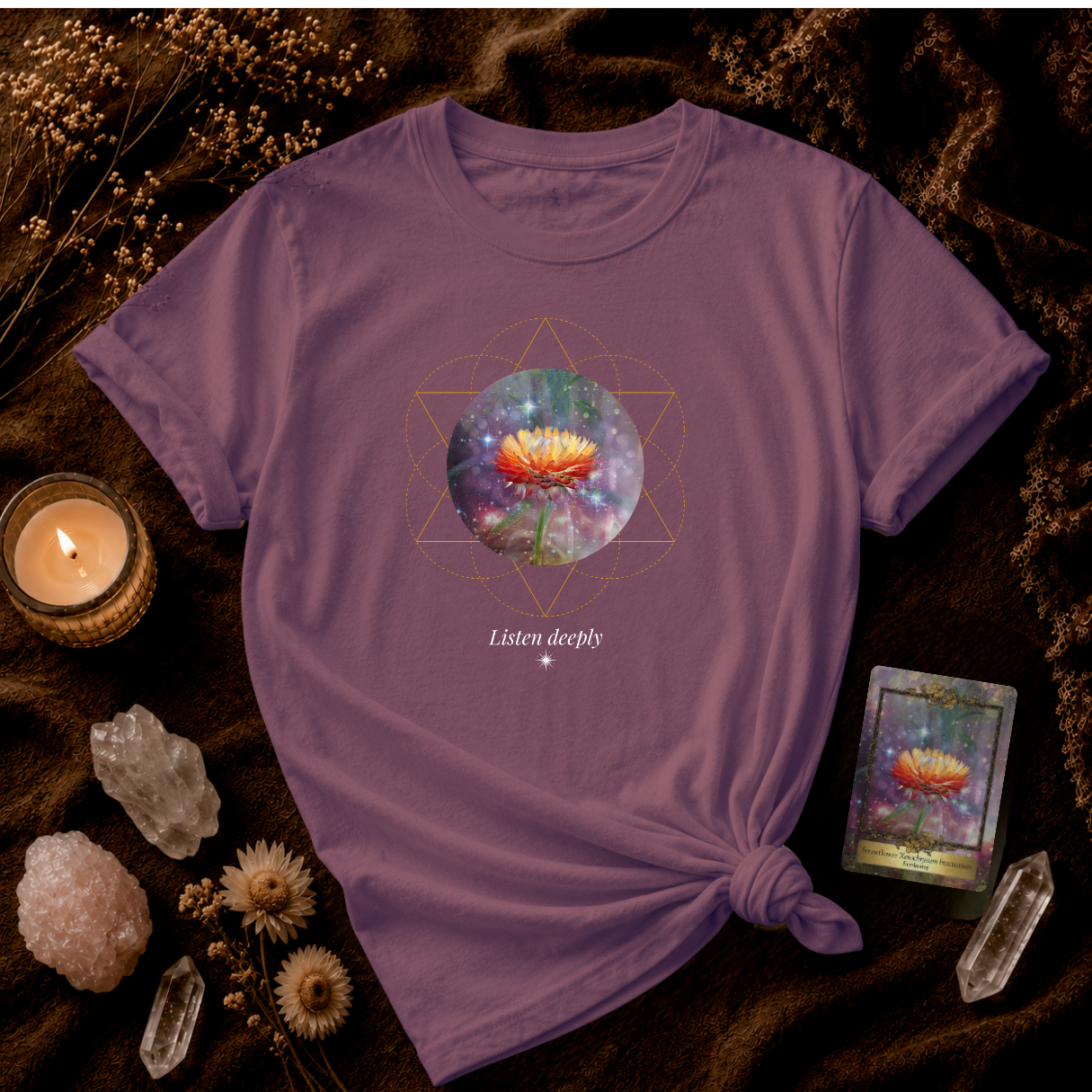 Listen Deeply: Strawflower