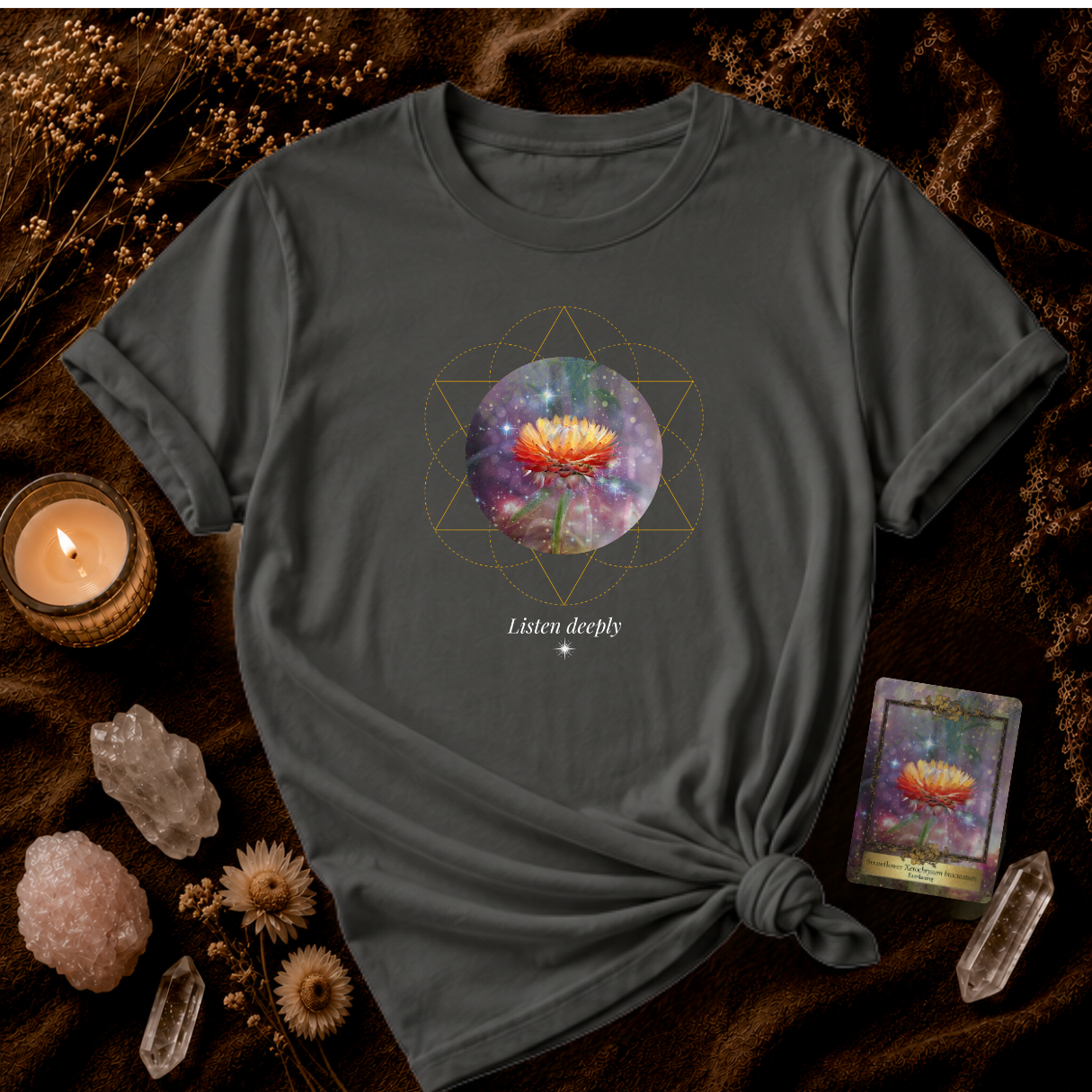 Listen Deeply: Strawflower