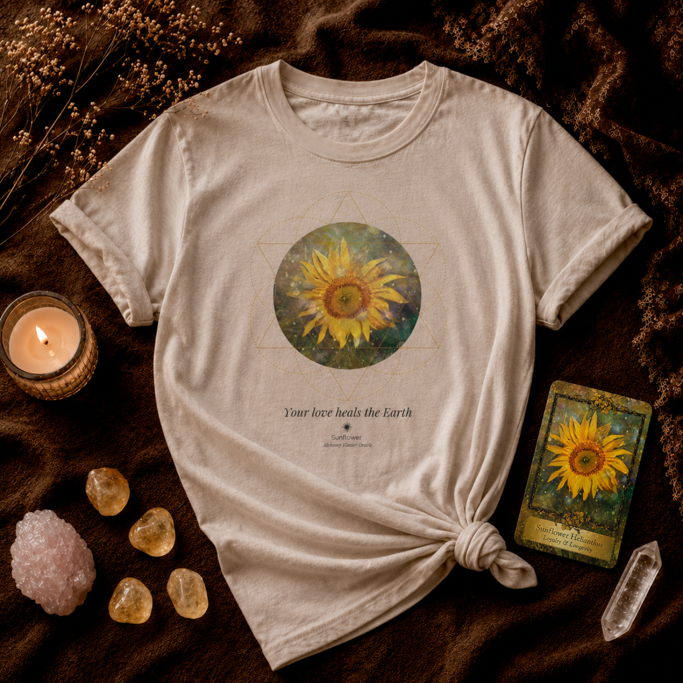 Sunflower — Your love heals the earth
