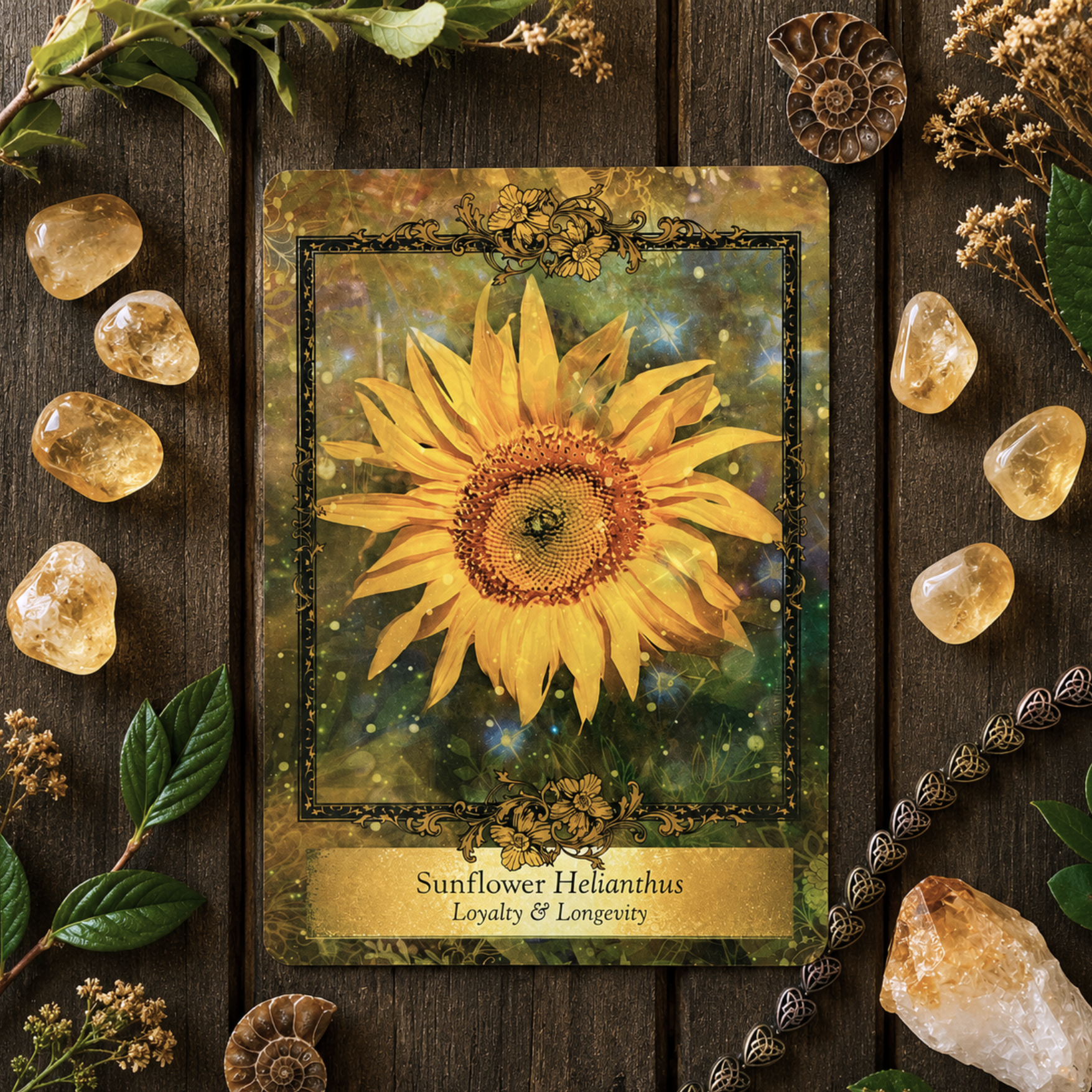 Sunflower — Your love heals the earth